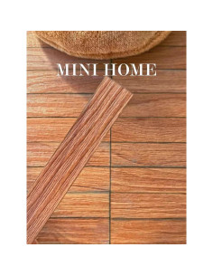 40 Piezas Baldosas de Suelo para Casa de Muñecas Cereza Roja 2