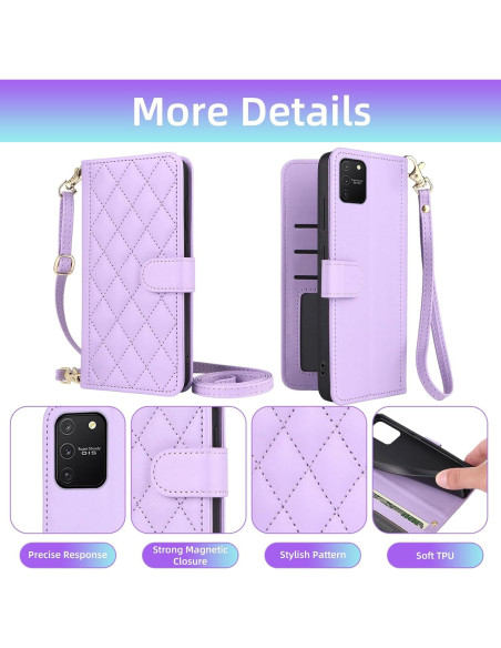 Funda billetera Furiet para Samsung Galaxy S10 Lite - Menta