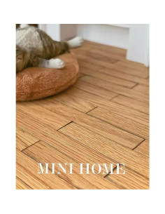 40 Piezas Baldosas de Suelo para Casa de Muñecas Camelily 2