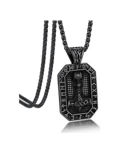 Collar de Péndulo Viking Bandmax con Martillo de Thor 51.5mm