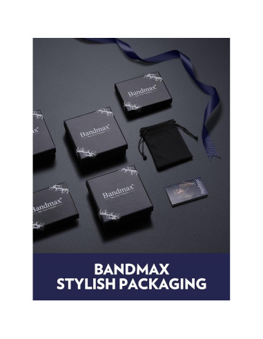 Collar de Péndulo Viking Bandmax con Martillo de Thor 51.5mm