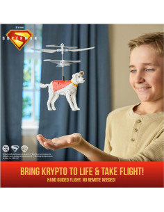 Juguete RC Krypto Superman 19 cm Control Mano 4+ años 2