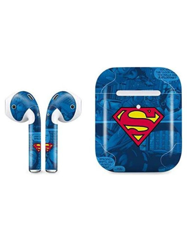 Calcomanía Skinit Superman para Apple AirPods 2 - Vinilo 3M