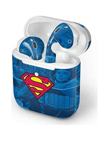 Calcomanía Skinit Superman para Apple AirPods 2 - Vinilo 3M
