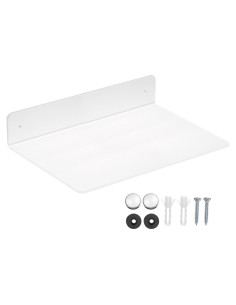 Estante Flotante Acrílico PATIKIL 30x20cm Transparente