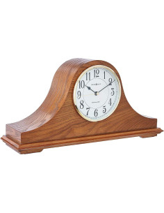 Reloj de Mantel Howard Miller Nicholas Cuarzo Roble Dorado 2