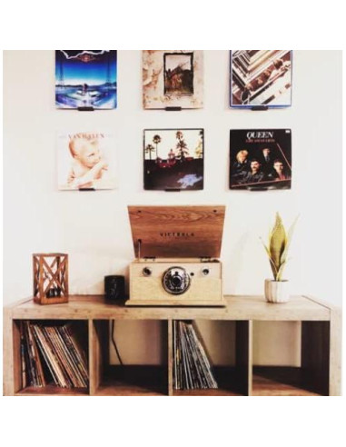 Soporte de Pared para Discos de Vinilo 3D Lasers Lab - Paquete de 2