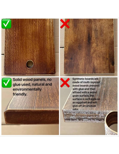 Estantería Flotante Industrial SSS Furniture 5 Capas Madera