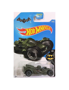 Hot Wheels Batmobile Batman Arkham Knight 1:64 Verde Oscuro