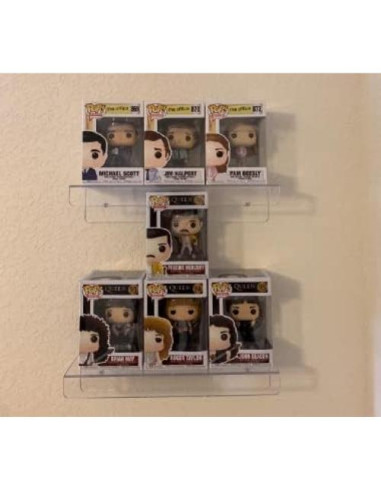 Estante Flotante Invisible CY craft 6 PCS Acrílico 38.4 cm