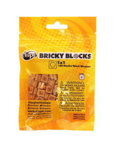 Set de 100 Bloques Interconectables elope - Dorado 2