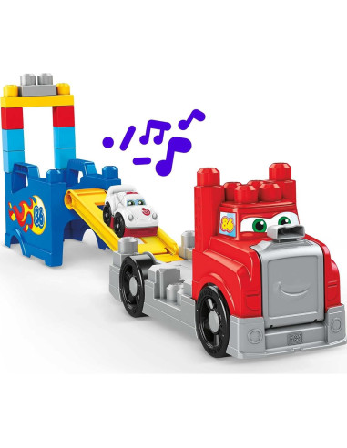 Juego de Bloques MEGA BLOKS Camión de Construcción 16 Piezas