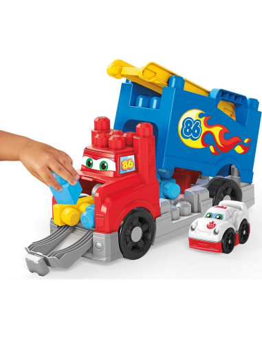 Juego de Bloques MEGA BLOKS Camión de Construcción 16 Piezas