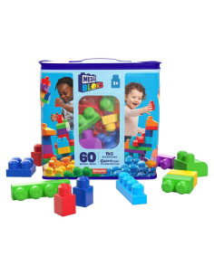 Mega Bloks Primeros Constructores Bolsa 60 Bloques Coloridos
