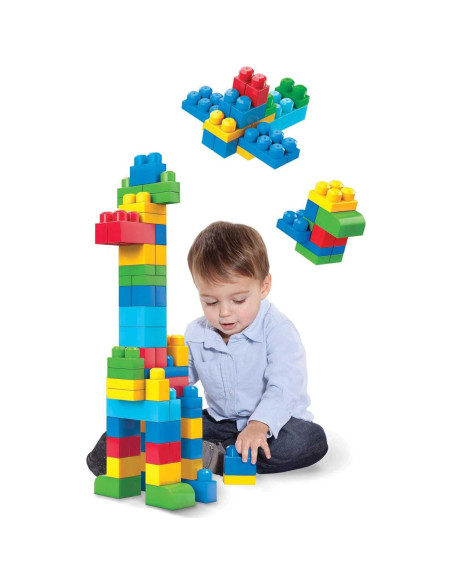 Mega Bloks Primeros Constructores Bolsa 60 Bloques Coloridos