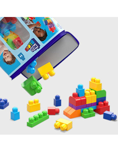 Mega Bloks Primeros Constructores Bolsa 60 Bloques Coloridos
