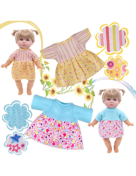 12 Conjuntos de Ropa para Muñecas 30-36 cm YAYYAY