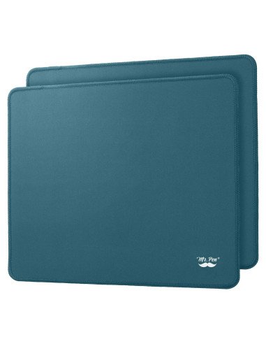 Alfombrilla de Ratón Mr. Pen Azul Cian Paquete de 2