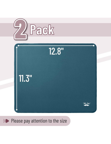 Alfombrilla de Ratón Mr. Pen Azul Cian Paquete de 2