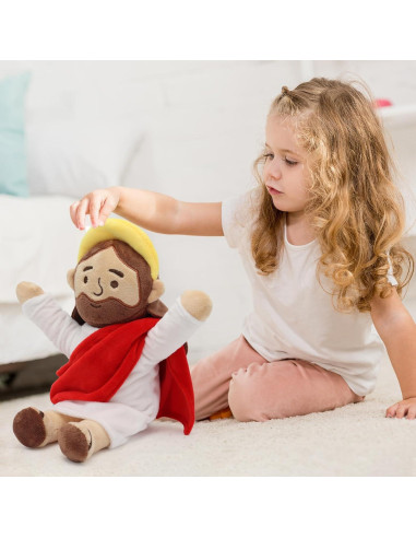 Muñeco de Peluche Jesús Yelakey 33 cm Suave para Niños