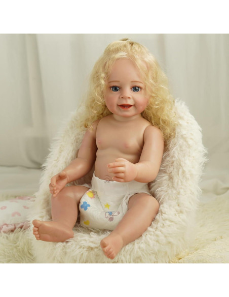 Conjunto de 6 Pañales Reutilizables BABESIDE para Muñecas 43-61 cm