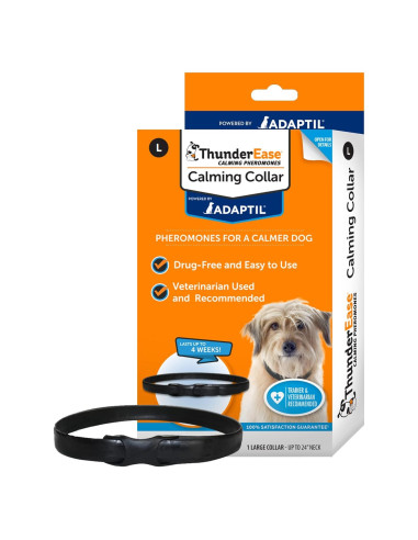 Collar Antiestrés ThunderEase para Perros Grande - Feromonas