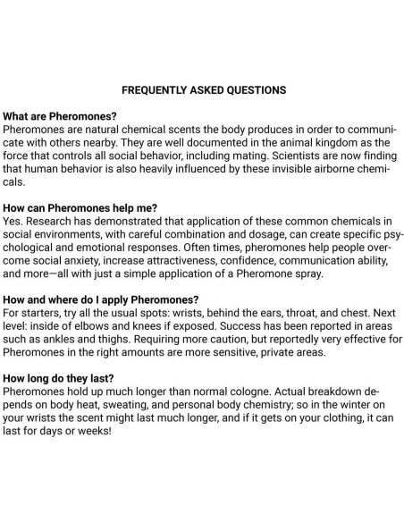 Aceite de Perfume de Feromonas para Mujeres ViroChemistry 15mL