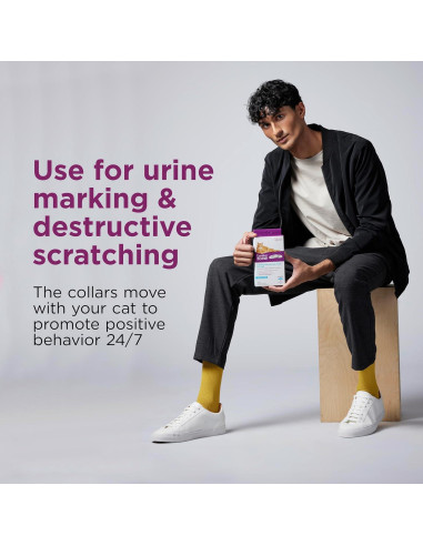 Collares Calmantes para Gatos Comfort Zone - 4 Unidades, 120 Días