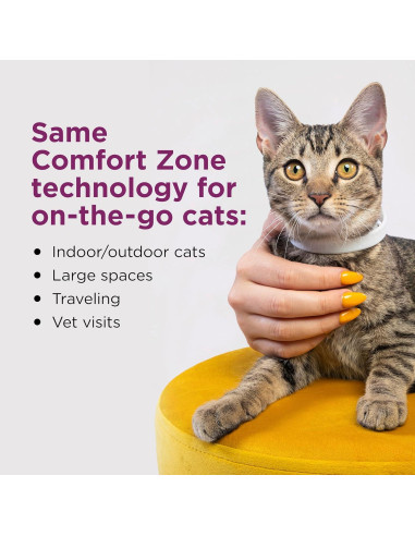 Collares Calmantes para Gatos Comfort Zone - 4 Unidades, 120 Días