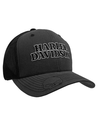 Gorra Trucker de Malla Harley-Davidson con Calavera Willie G