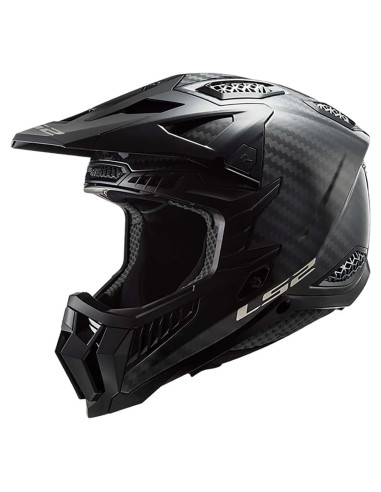 Casco LS2 X-Force Carbon MX Off Road Mediano Carbon Mate
