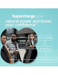 Colonia de Feromonas Masculinas PhermaLabs - Fragancia Original 85g 2