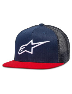Gorra Trucker Alpinestars Azul Marino/Rojo Talla Única