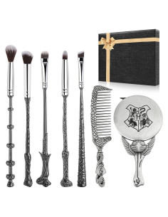 Juego de Pinceles de Maquillaje Harry Potter con Espejo y Peine