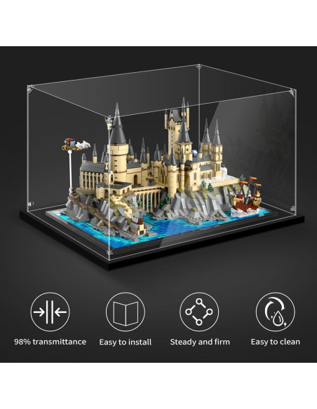 Caja de Exhibición Acrílica LILIKAKA para LEGO 76419 36x28x24cm