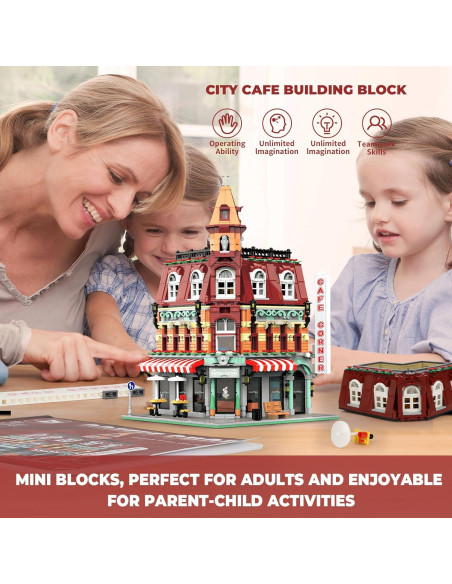 Set de Construcción Cafetería TOY PLAYER 1950 Piezas