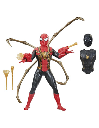 Figura de Acción Spider-Man Deluxe 33 cm con Sonido y Accesorios