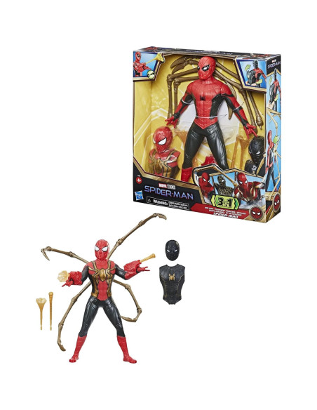 Figura de Acción Spider-Man Deluxe 33 cm con Sonido y Accesorios