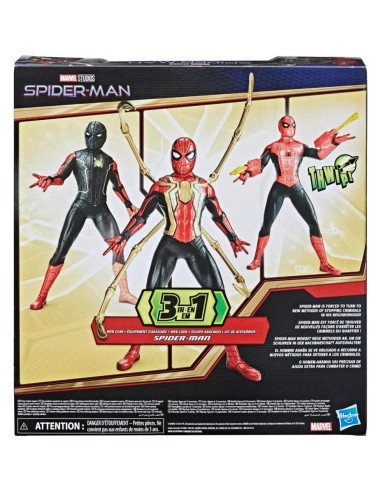 Figura de Acción Spider-Man Deluxe 33 cm con Sonido y Accesorios