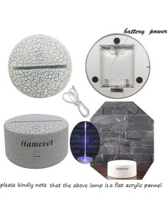 Lámpara Nocturna 3D Spiderman LED Control Remoto 7 Colores 2