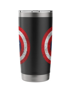 Taza Aislada Acero Inoxidable Marvel Capitán América 591 ml 2