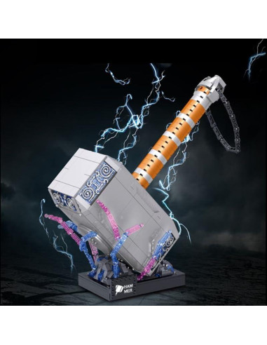 Juego de Bloques de Construcción Martillo de Batalla Thor 975 PCS