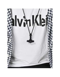 Collar Martillo de Thor Vikingo Joyería Hoyazvet Acero 18K 2