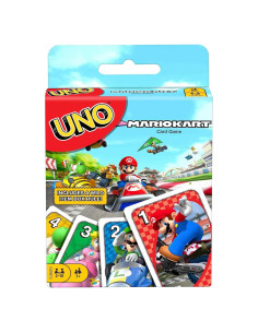 Juego de Cartas UNO Mario Kart Mattel - Edición Estándar para 2 a 10 Jugadores