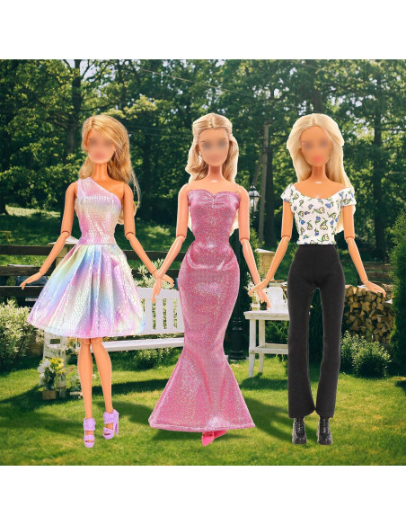 33 Piezas Ropa y Accesorios para Muñecas 29 cm BEABARZA