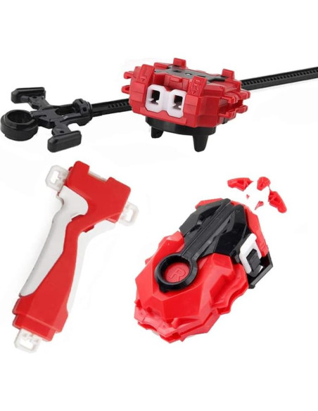 Conjunto de Juguetes Giroscopio Bey Battling Top Burst 10 Tops 3 Lanzadores