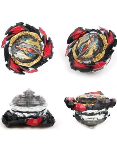 Conjunto de Juguetes Giroscopio Bey Battling Top Burst 10 Tops 3 Lanzadores