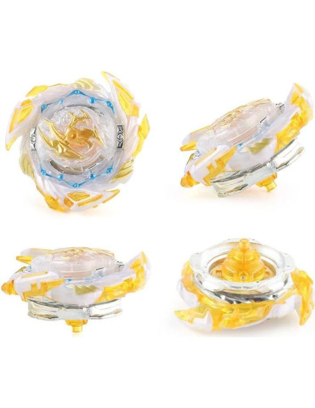 Conjunto de Juguetes Giroscopio Bey Battling Top Burst 10 Tops 3 Lanzadores