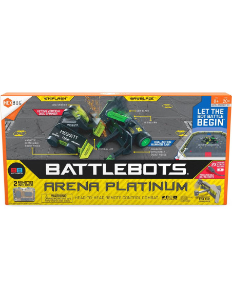 Arena Platinum HEXBUG BattleBots - Juguete de Combate Multijugador