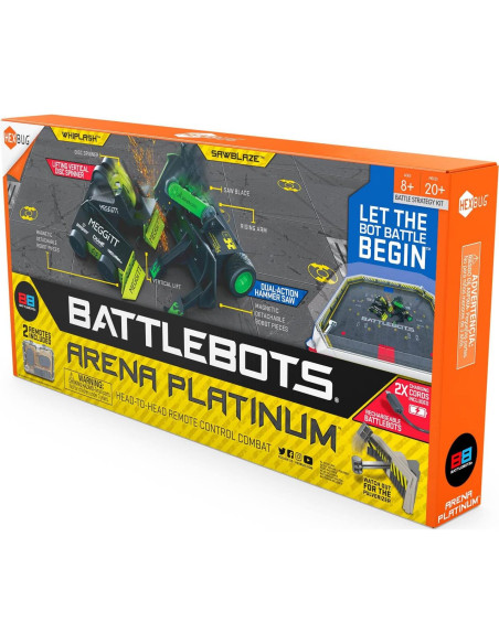 Arena Platinum HEXBUG BattleBots - Juguete de Combate Multijugador